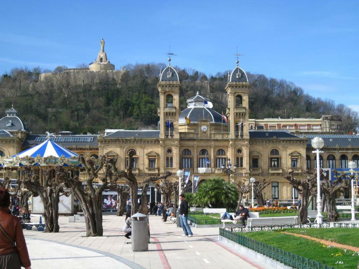 Spacious Central Old Town Apartment San Sebastián Exteriör bild